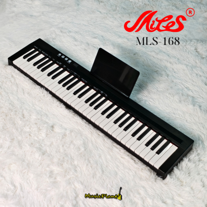 Miles MIDI คีย์บอร์ดไฟฟ้า Keyboard 61 คีย์ รุ่น MLS-168 Miles MIDI คีย์บอร์ดไฟฟ้า Keyboard 61 คีย์ รุ่น MLS-168