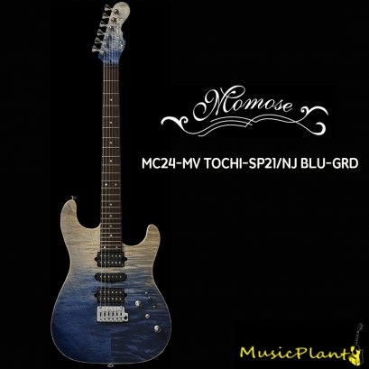Momose กีตาร์ไฟฟ้า รุ่น MC24-MV TOCHI-SP21/NJ BLU-GRD (Momose 30th Anniversary)