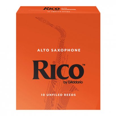 Rico ลิ้น Alto Saxophone Reeds 1 กล่อง (10 ลิ้น)