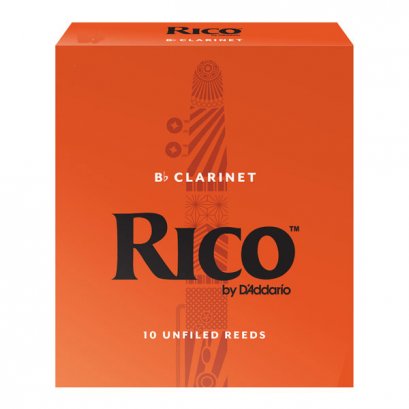 Rico ลิ้น Bb Clarinet Reeds 1 กล่อง (10 ลิ้น)