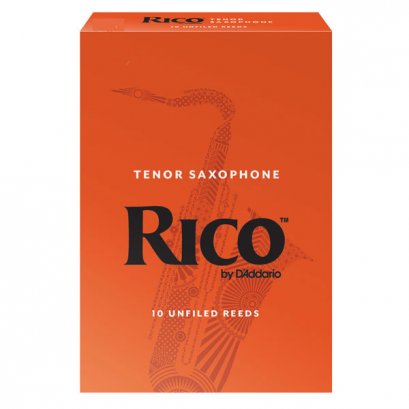 Rico ลิ้น Tenor Saxophone Reeds 1 กล่อง (10 ลิ้น)
