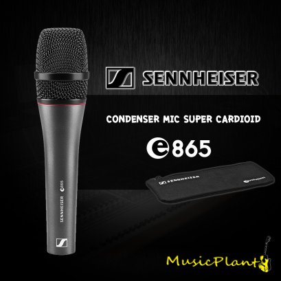 Sennheiser ไมค์โครโฟน E865 (Condenser Vocal Mic. , Super-Cardioid)