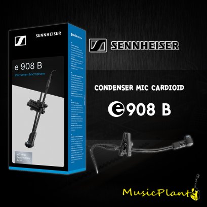 Sennheiser ไมค์โครโฟน E908 B (Condenser Mic. Brass Instrument)