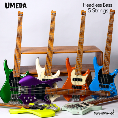 Umeda - Active Headless Bass 5 Strings (3.6 Kgs)