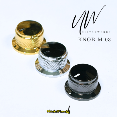UW Guitar Knobs ลูกบิด / ปุ่มวอลลุ่ม ปุ่มโทน รุ่น M-03