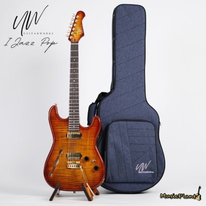 UW GuitarWorks | I Jazz Pop - ST in Amber Burst
