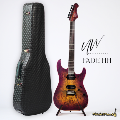 UW Guitarworks | Fade - Purple with UW Lightweight Hardcase