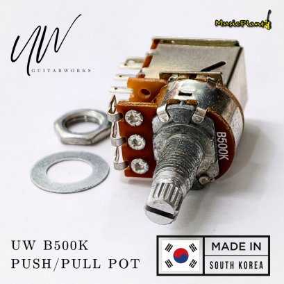 UW - Push-Pull Pot B500K ตัดคอยด์ (Made in Korea)