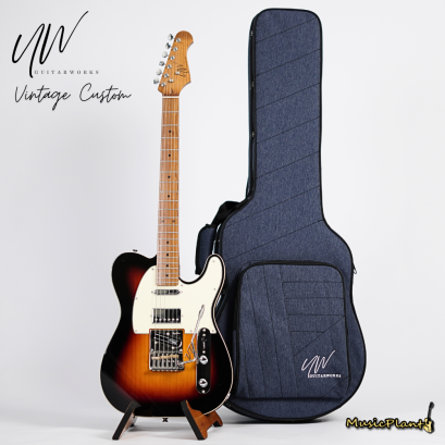 UW GuitarWorks - Vintage Custom in Black Sunburst
