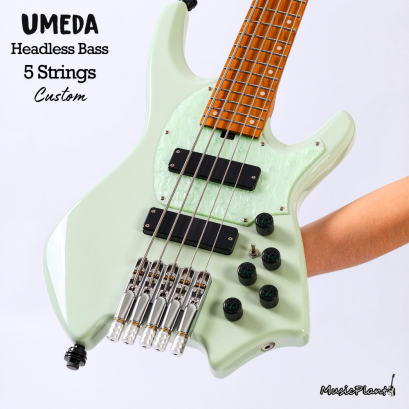 Umeda - Matcha Custom Active Headless Bass 5 Strings (3.6 Kgs)