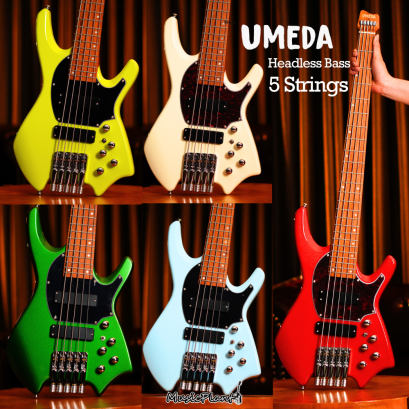 Umeda - Active Headless Bass 5 Strings (3.6 Kgs)
