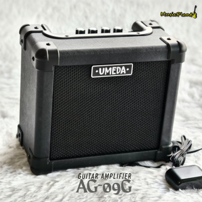 Umeda แอมป์กีตาร์ไฟฟ้า รุ่น AG-09G ขนาด 10 วัตต์ ลำโพง 5 นิ้ว