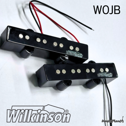 Wilkinson ปิ๊กอัพ Jazz Bass (J-Bass) 4 สาย รุ่น WOJB