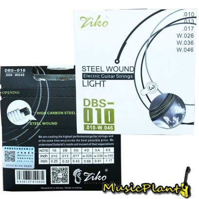 Ziko สายกีตาร์โปร่ง Acoustic Guitar Strings รุ่น DBS-010