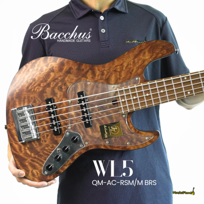 Bacchus เบส Passive - Active - WL5-QM-AC RSM/M BRS