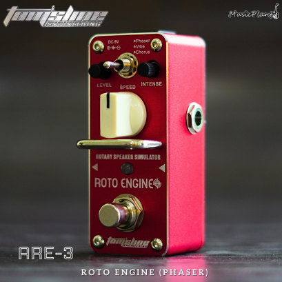 Tom&#039;s Line Engineering:  ARE-3  Roto Engine (Phaser), Guitar Effect Pedal