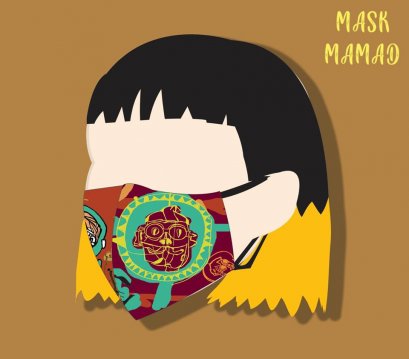 MAMAD/MASK 04 หน้ากากผ้า,แมสผ้า,ผ้าปิดจมูก