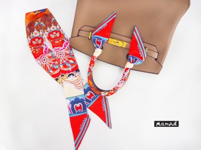 ผ้าพันหูกระเป๋า Tw09