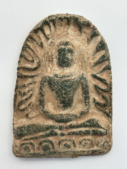 พระพิมพ์ พระซุ้มกอ เนื้อดินเขียว