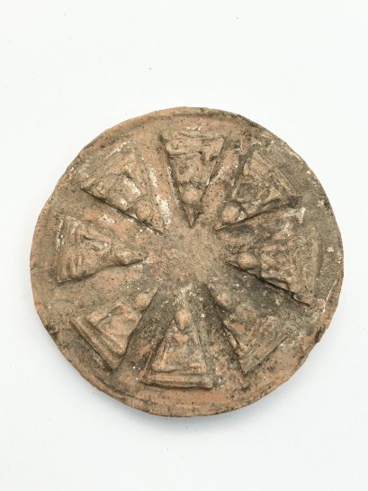 พระพิมพ์ พระนางกำแพงงบน้ำอ้อย เนื้อดิน