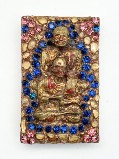 สมเด็จโตฯ พุทธซ้อน วังหน้า เนื้อดินประดับพลอย