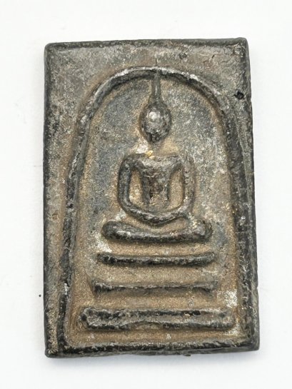 พระสมเด็จ หลังพระนารายณ์ เนื้อตะกั่วถ้ำชา