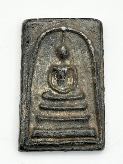 พระสมเด็จหลังพระพิฆเนศ เนื้อตะกั่วถ้ำชา