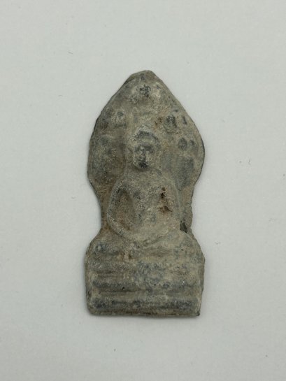 พระกรุปางนาคปรก เนื้อชินตะกั่ว วัดพระศรีรัตนมหาธาตุ พิษณุโลก