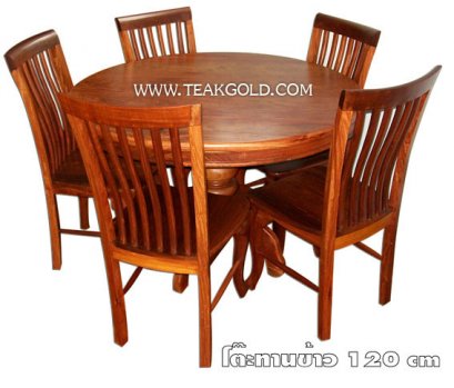 007_โต๊ะทานข้าวไม้สัก