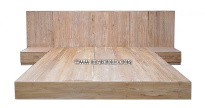 042_เตียงไม้สักโมเดิร์น