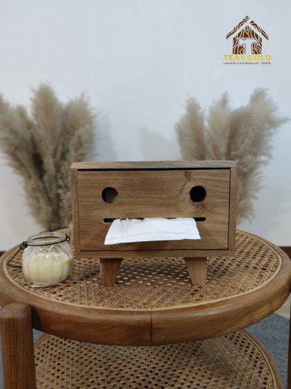 22.กล่องทิชชู่ยิ้มใหญ่