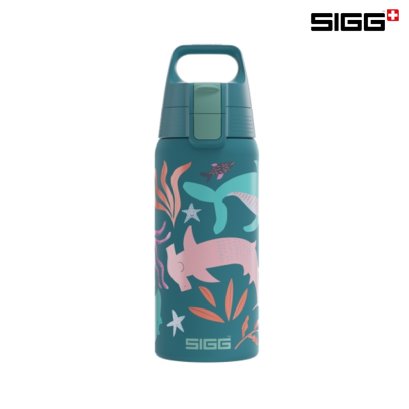 SIGG กระบอกน้ำสุญญากาศเก็บอุณหภูมิพกพา วัสดุ สแตนเลสสตีล Shield Therm One Kids ขนาด 500ml.