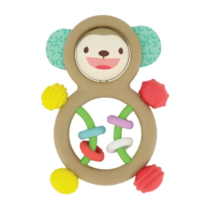 INFANTINO ยางกัดลิง Busy Lil' Sensory Rattle