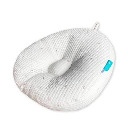 COCOONO ที่นอนกันกรดไหลย้อน รูปทรง Almond เนื้อผ้า Organic Cotton 100% (0-2y)