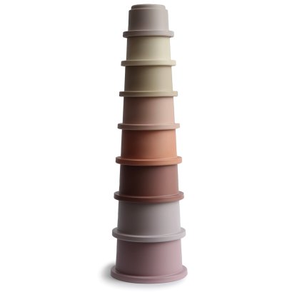 MUSHIE ของเล่นเสริมพัฒนาการ แก้วซ้อนเสริมทักษะ Stacking Cups Toy (0 เดือนขึ้นไป)