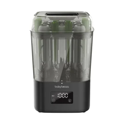 BABY BREZZA SuperQuick เครื่องนึ่งฆ่าเชื้อและอบแห้งขวดนม 10 นาที รับประกันศูนย์ไทย 1 ปี