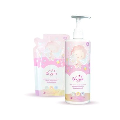 BRUSTA น้ำยาล้างขวดนม มิราเคิลคลีนเซอร์ ปลอดภัยสำหรับลูกน้อย