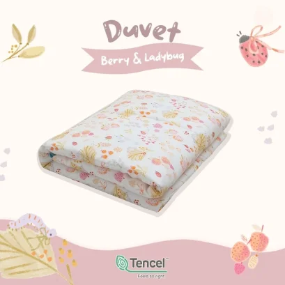 COCOONO ผ้านวมเด็ก ผ้า Tencel หนา 1.5 นิ้ว ระบายอากาศดี นุ่มเบา