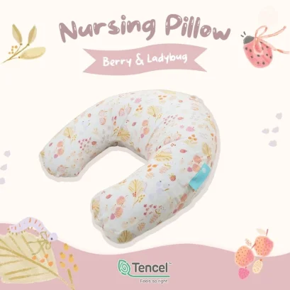COCOONO หมอนรองให้นม Nursing Pillow ผ้า Tencel ระบายอากาศ กันเชื้อโรค