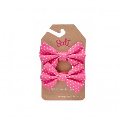 SATI กิ๊บติดผม B.POLKADOT PINK