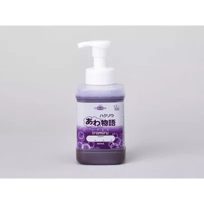 Hakuzo โฟมล้างมือเปลี่ยนสี Awamonogatari Iromiru hand soap 500ml.