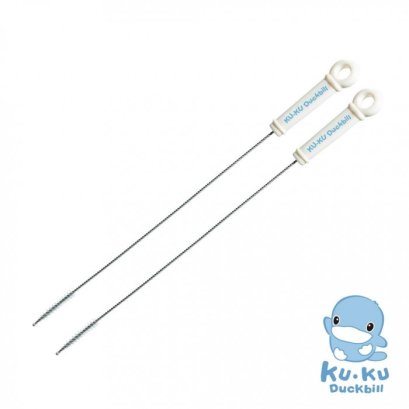 KUKU PLUS แปรงล้างหลอด 2 ชิ้น STRAW CLEANING BRUSH
