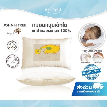 JOHN N TREE  หมอนหนุนเด็กอ่อน Premium Toddler Pillow (1y+)