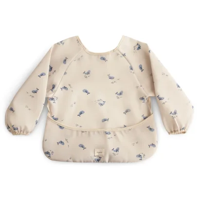 MUSHIE เสื้อกันเปื้อนแขนยาวกันน้ำ Long Sleeve Bib สำหรับเด็ก 6 เดือนขึ้นไป