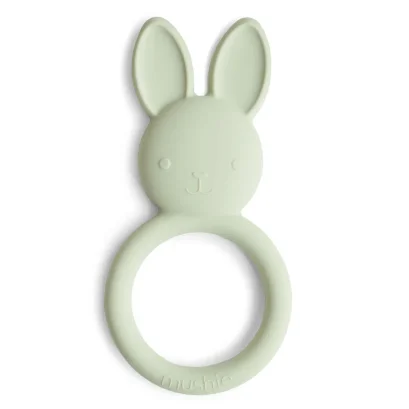 MUSHIE ยางกัดซิลิโคนกระต่าย Teether Bunny