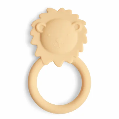 MUSHIE ยางกัดซิลิโคนสิงโต Teether Lion
