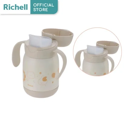 RICHELL แก้วเก็บความเย็นแบบยกดื่ม T.L.I Insulated Bottle