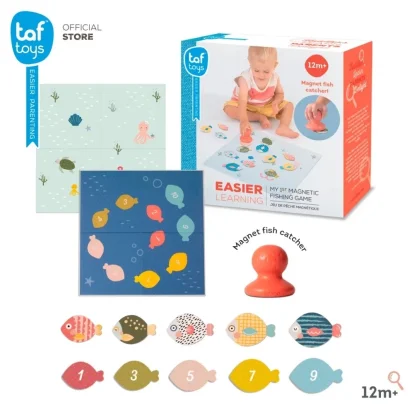 TAF TOYS My 1st Magnetic Fish เกมตกปลาแม่เหล็ก เสริมพัฒนาการ (12m+)