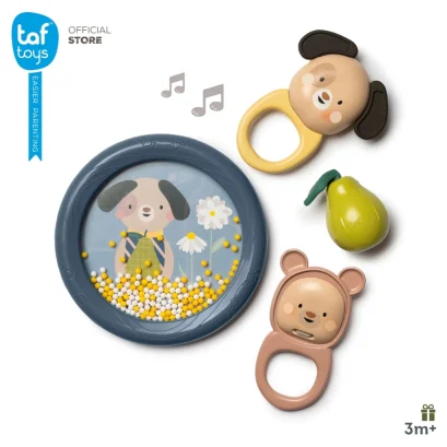 Taf Toys ชุดเครื่องดนตรี 4 ชิ้น Musical Discovery Kit ของเล่นดนตรี (3m+)