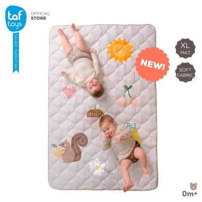 Taf Toys แผ่นรองคลาน พับได้ Fantasy Bloom Quilted Playmat แผ่นกิจกรรม ของใช้เด็กแรกเกิด(0m+)